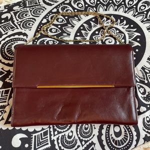 Vintage Ande Leather Evening Bag